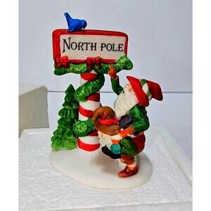 Department 56 "Trimming The North Pole" #5608 -Heritage Village